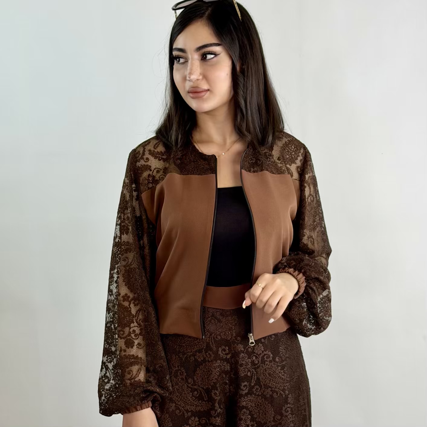 ست بامبر شلوار noya